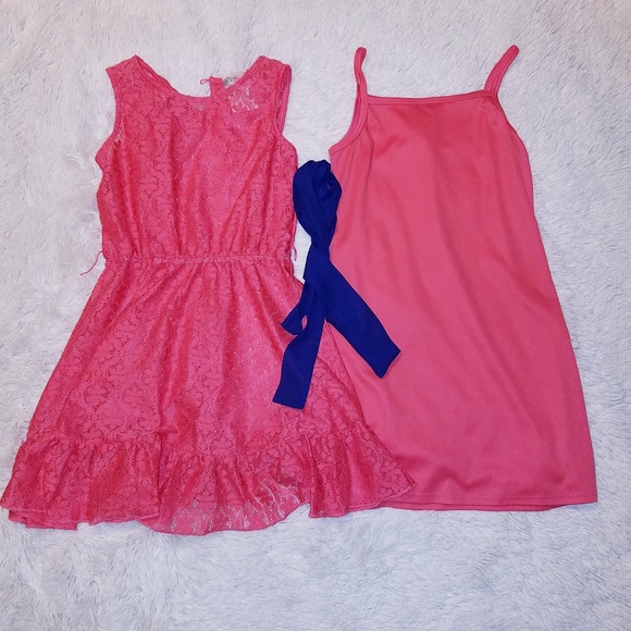 Jenna & jessie coral dress - Picture 2 of 3